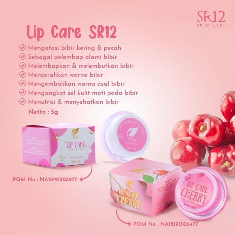7 Keunggulan dan Manfaat Lip Care SR12 Netto 5g